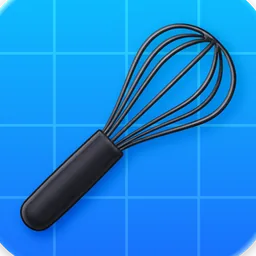 Whisk, Visual Code Editor App (Liquid Glass) macOS icon by hectorlizard