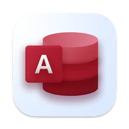 Microsoft Access macOS icon by Jack Blaze