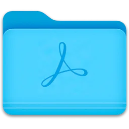 Pdf - Folder macOS icon by diretto414carpa