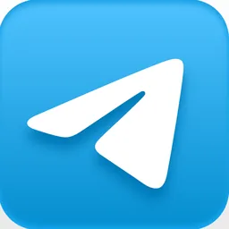 Telegram macOS icon by vitor.hugo