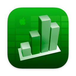 Numbers macOS icon by Héctor Cerón Cabrera