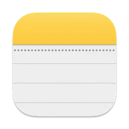 Notes macOS icon by Magelvis