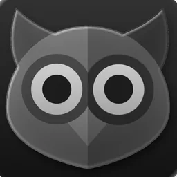 OwlOCR (Dark) macOS icon by kikithecreator