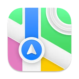 Maps macOS icon by sneaky