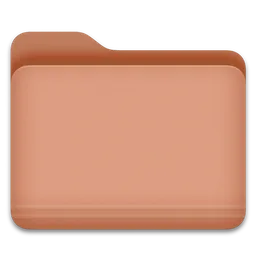 Folder - Brown macOS icon by Electric Hermit