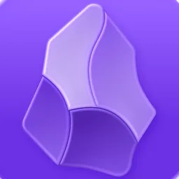 Obsidian (Default) macOS icon by designer