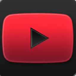 YouTube (Dark) icon for Mac
