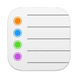 Reminders macOS icon by CaedmonM