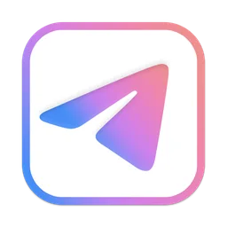 Telegram macOS icon by zhoumeng