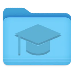 School - Folder icon for Mac