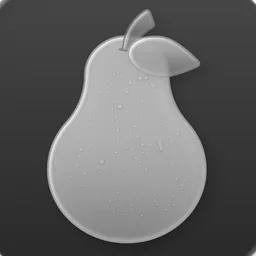 Pearcleaner (Clear Dark) macOS icon by designer