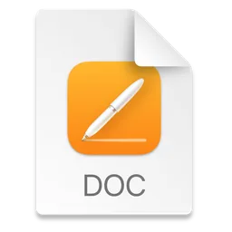 Document icon for macOS