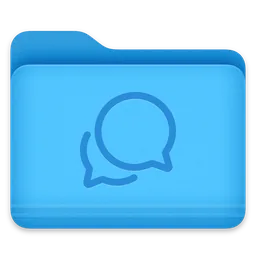 Folder - Chat icon for macOS
