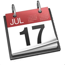 Calendar macOS icon by CaedmonM