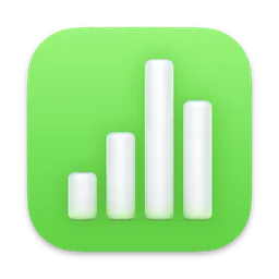 Numbers macOS icon by Squirryk