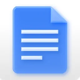 Google Docs macOS icon by gustavomartins
