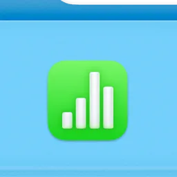 numbers folder macOS icon by Antoine