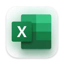 Microsoft Excel macOS icon by Lennox Tylor