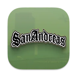 Grand Theft Auto: San Andreas macOS icon by Metal Sonic