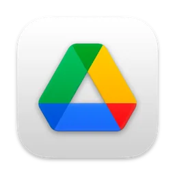 Google Drive macOS icon by Zach Lucier