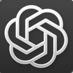 ChatGPT (Clear Dark) icon for macOS