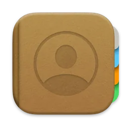 Contacts icon for Mac