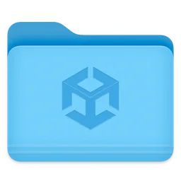 Unity Folder (New) macOS icon by xpher0408