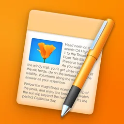 Pages macOS icon by xyaia