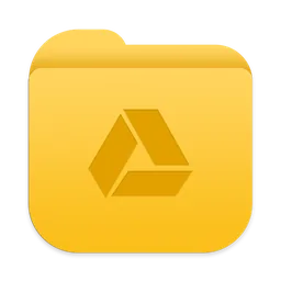 Google Drive - Folder macOS icon by Keith Stoodley