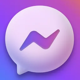 Facebook Messenger macOS icon by SOFLANA