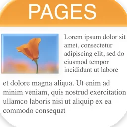 Pages macOS icon by p_bluealt