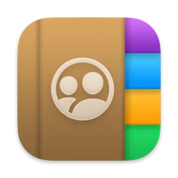 Contacts macOS icon by xerus
