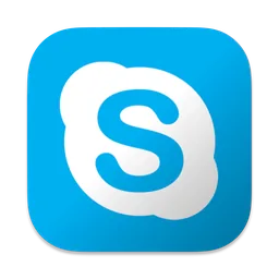 Skype macOS icon by kikithecreator