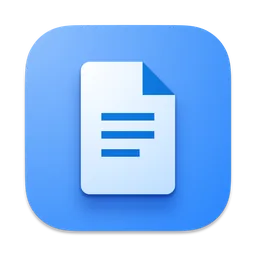 Google Docs icon for Mac