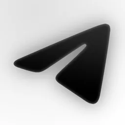 Telegram macOS icon by Bowz