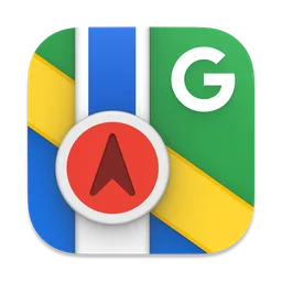 Google Maps macOS icon by metal_sonic