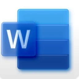 Microsoft Word macOS icon by gustavomartins