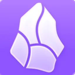 Obsidian macOS icon by atserif