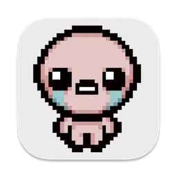 The Binding of Isaac Rebirth macOS icon by kerterion