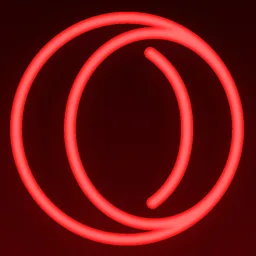 Opera GX macOS icon by Credit Lost
