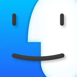 Finder macOS icon by Blackbone