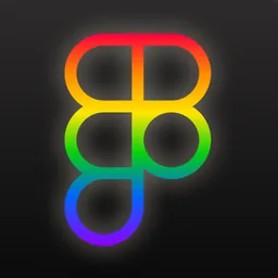 Figma Beta Pride icon for macOS