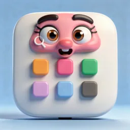 Apps icon in the 3D style for macOS