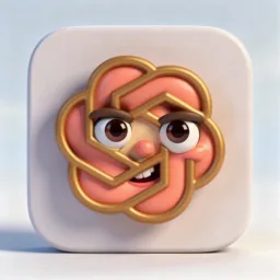 ChatGPT icon in the 3D style