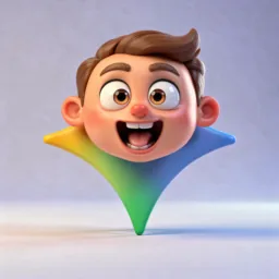 Gemini icon in the 3D style for macOS