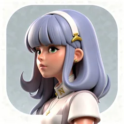 Hermes icon in the 3D style for macOS