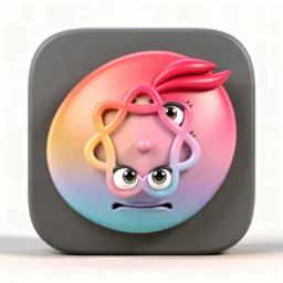 Image Playground icon in the 3D style for macOS
