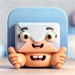 Mail icon in the 3D style