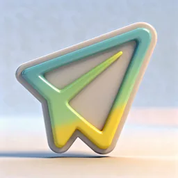 Notion Mail icon in the 3D style for macOS