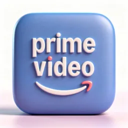 Prime Video icon in the 3D style for macOS